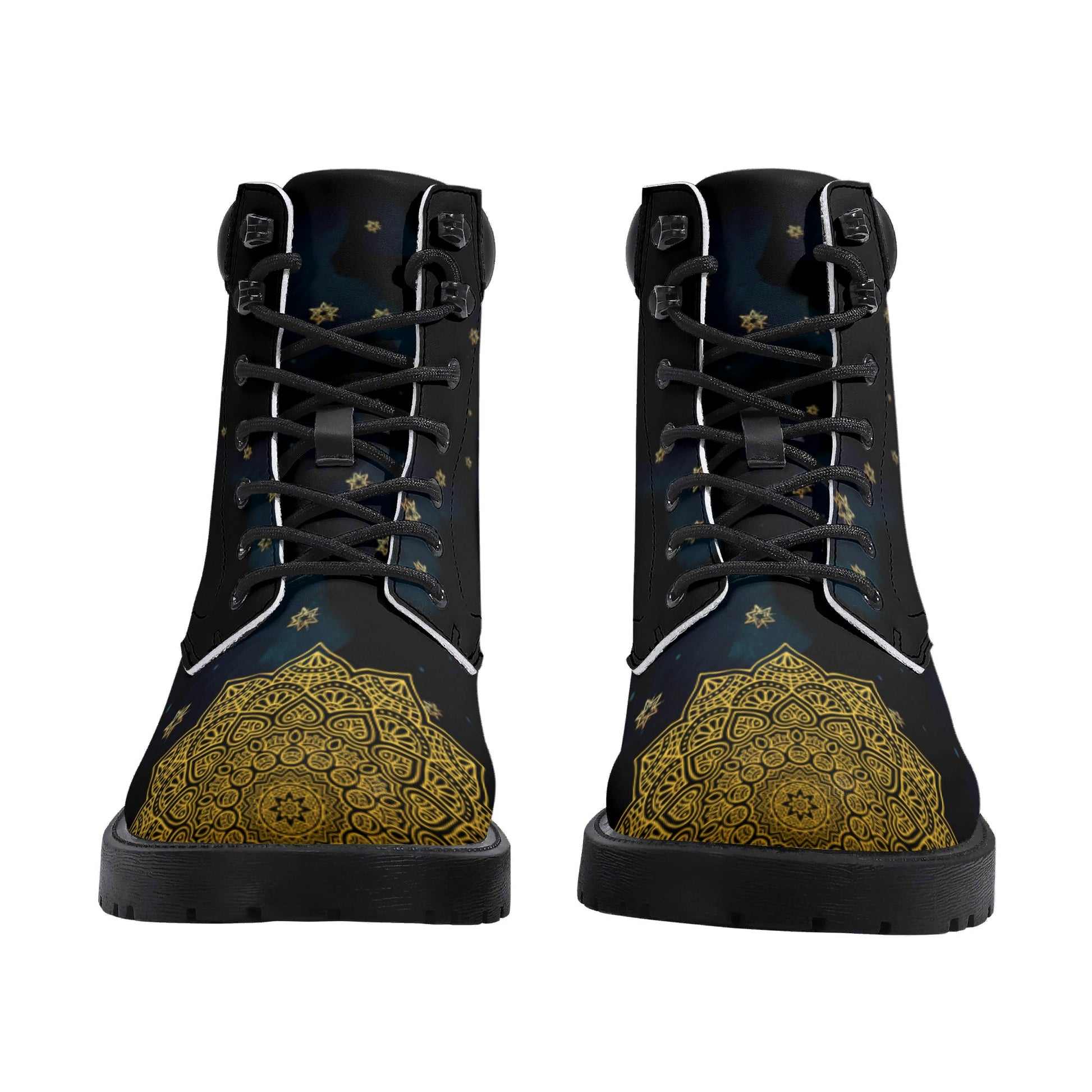 Moon Sun! Mens All Season Leather Boots - AGTC