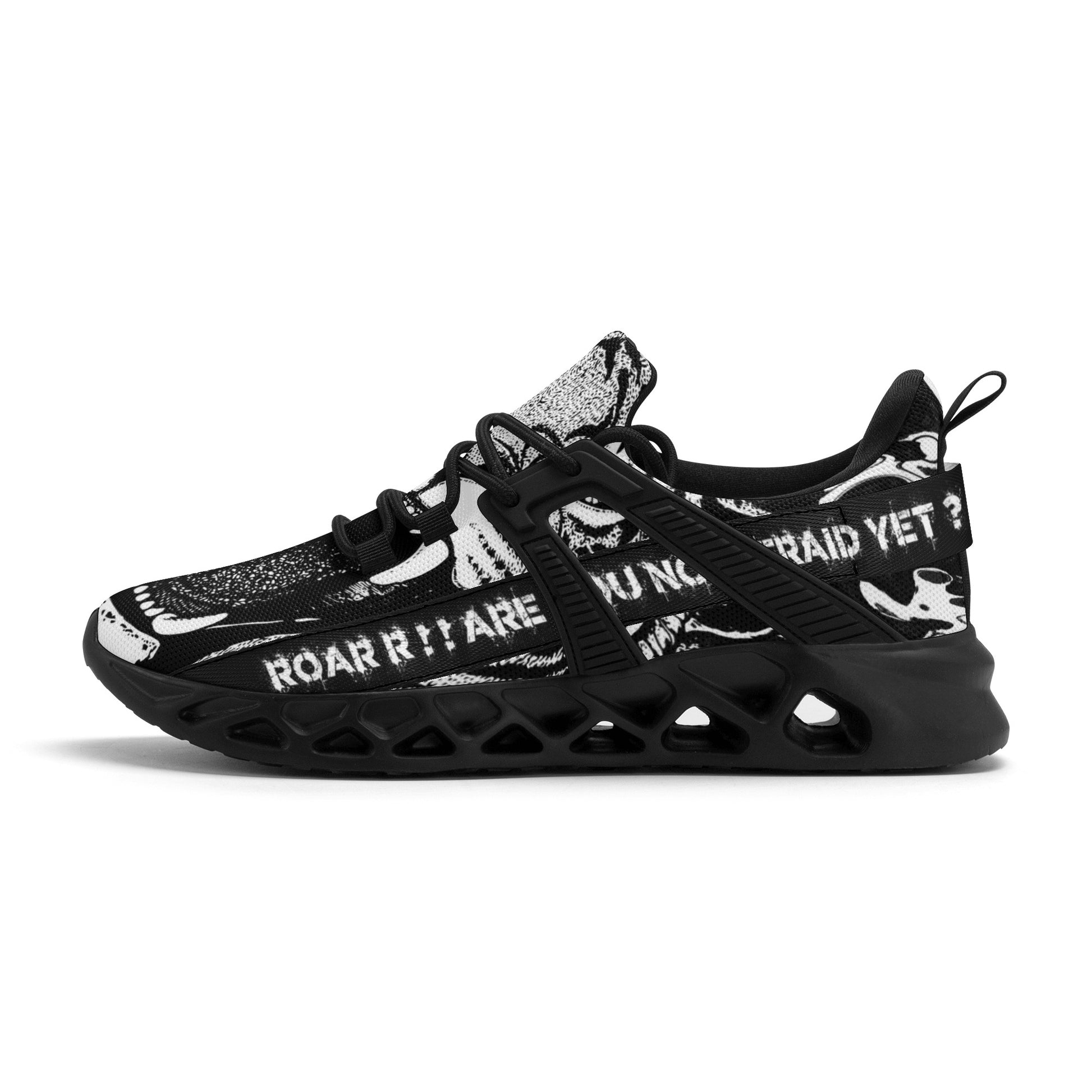 Roar like a Lion! Mens New Elastic Sport Sneakers - AGTC