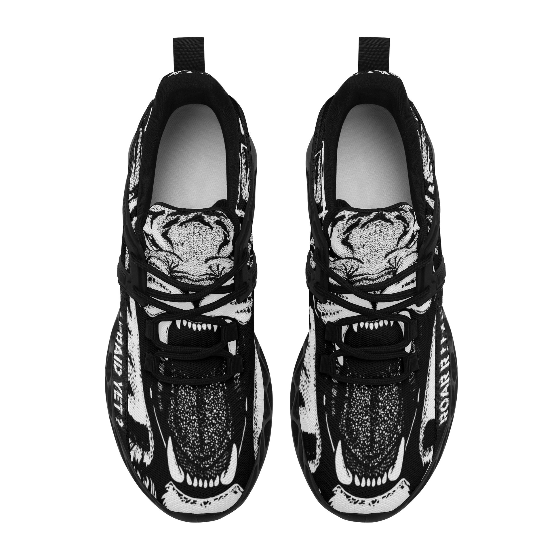 Roar like a Lion! Mens New Elastic Sport Sneakers - AGTC