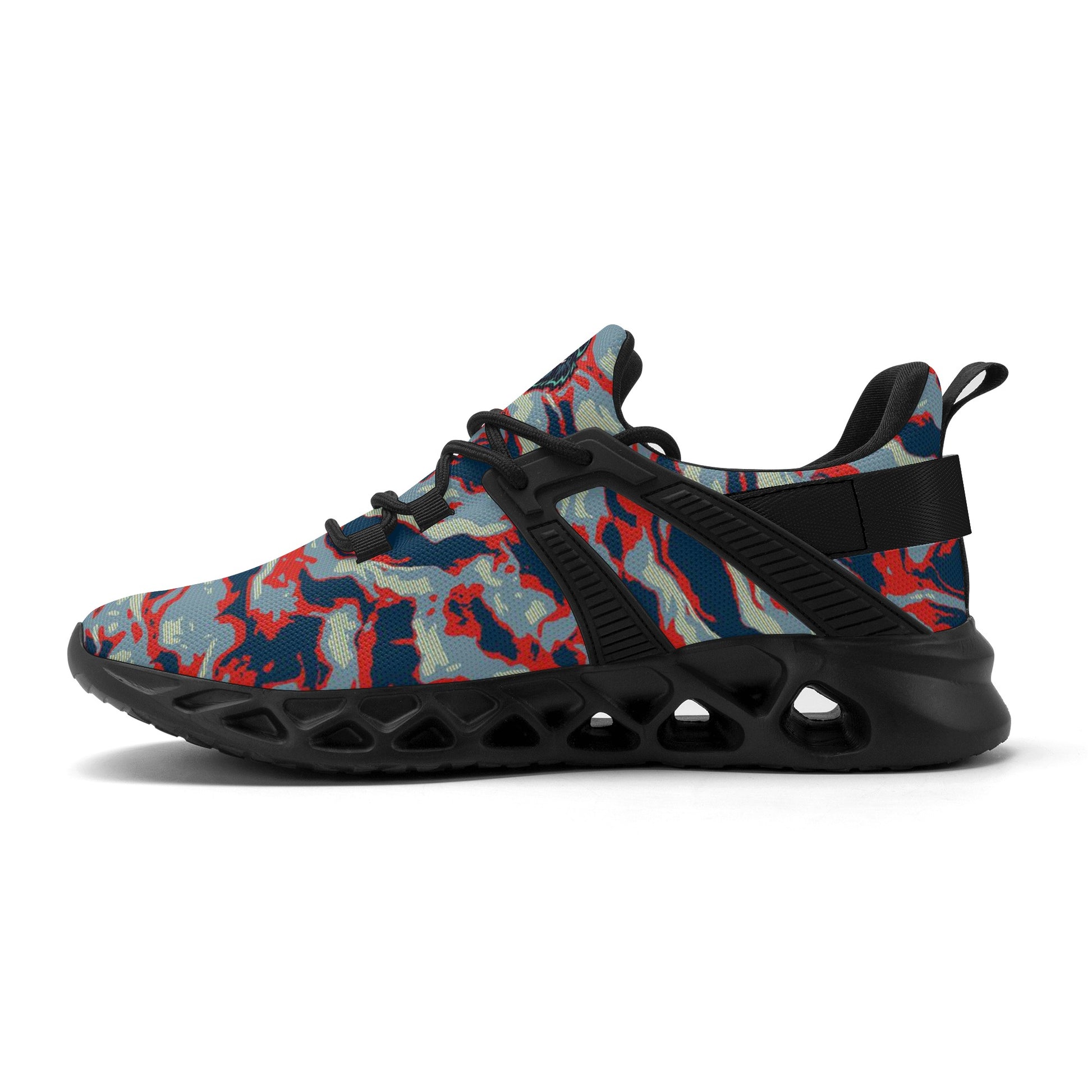 Camo Wolf | Men's New Elastic Sport Sneakers - Stylish and Comfortable - AGTC