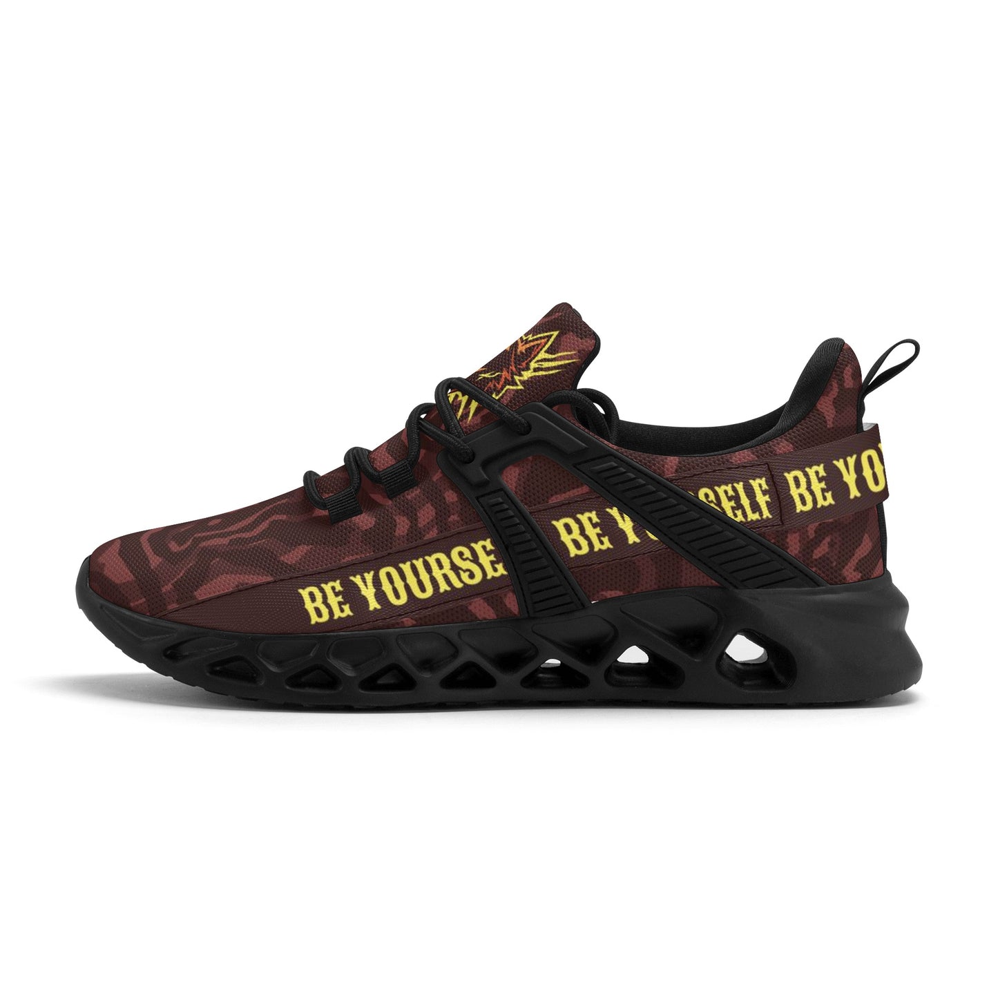Red Fox! Mens New Elastic Sport Sneakers - AGTC