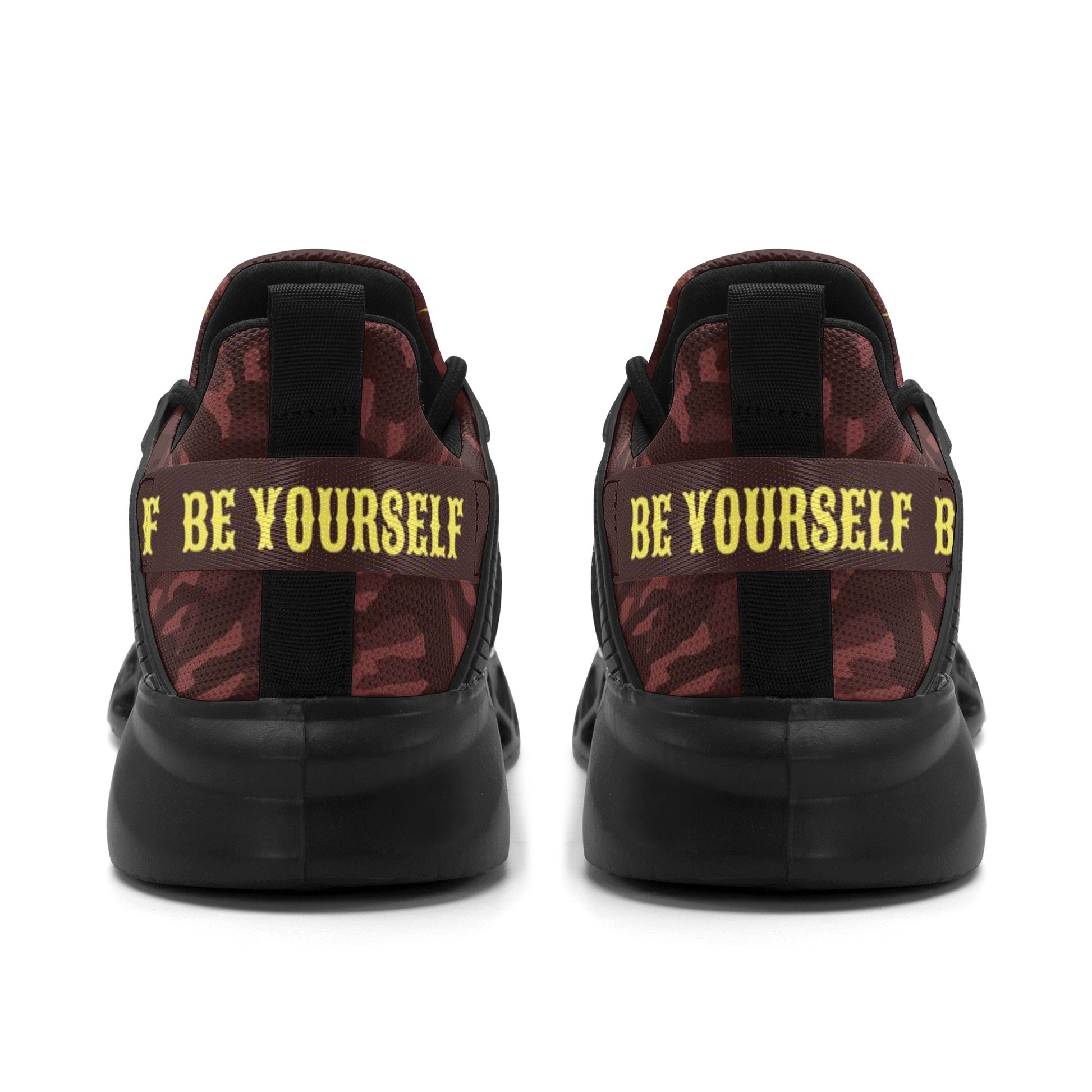 Red Fox! Mens New Elastic Sport Sneakers - AGTC