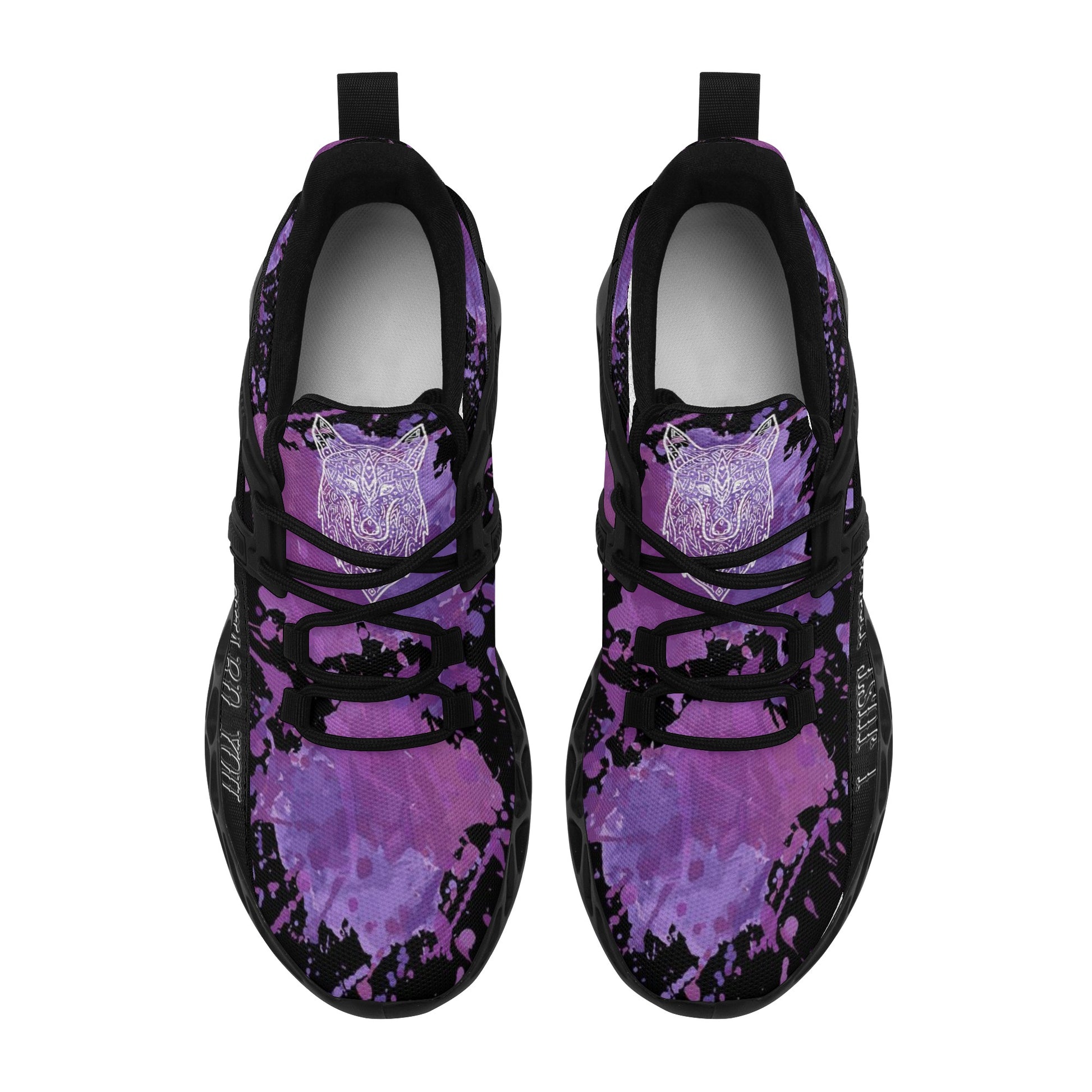 Purple Rain! Mens New Elastic Sport Sneakers - AGTC