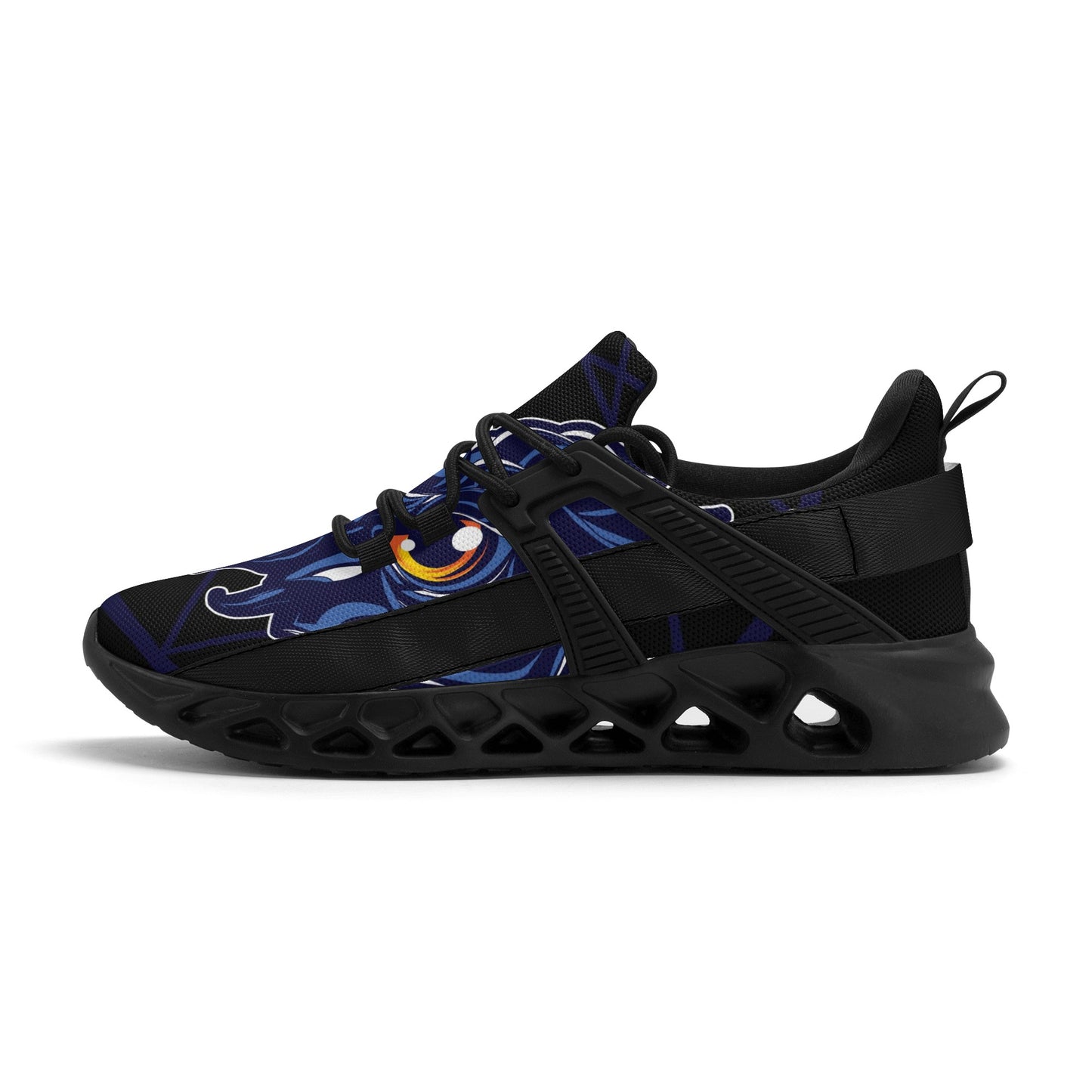 Night Owl! Mens New Elastic Sport Sneakers - AGTC