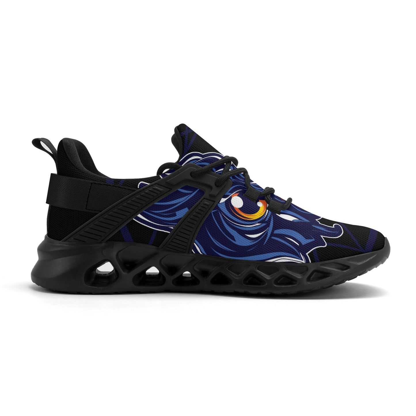 Night Owl! Mens New Elastic Sport Sneakers - AGTC