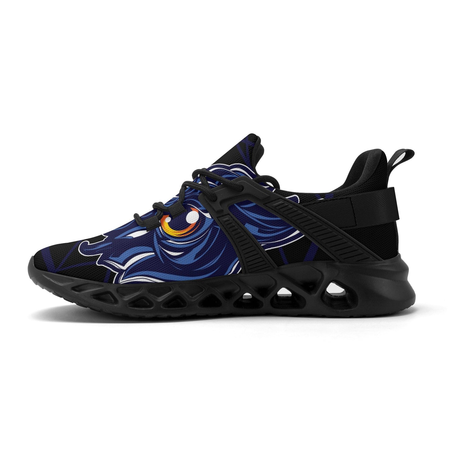 Night Owl! Mens New Elastic Sport Sneakers - AGTC