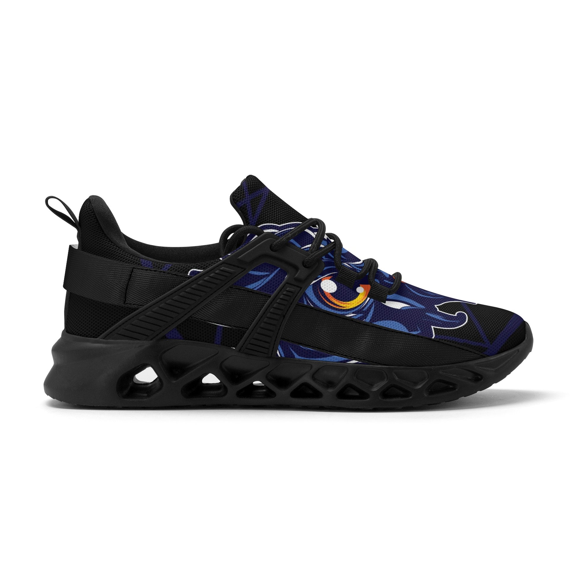 Night Owl! Mens New Elastic Sport Sneakers - AGTC