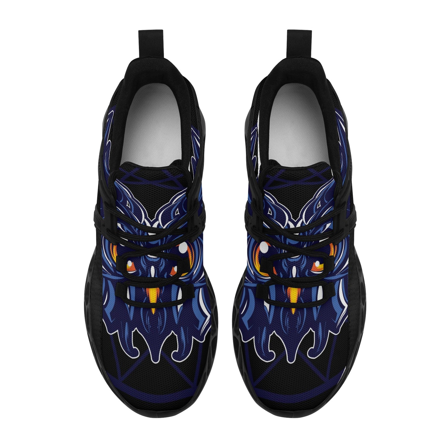 Night Owl! Mens New Elastic Sport Sneakers - AGTC