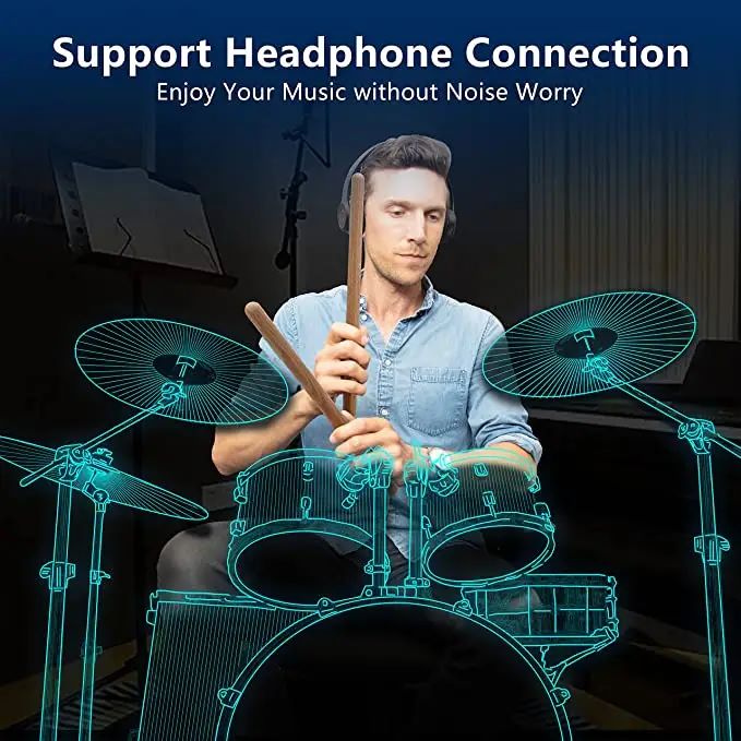 Aeroband PocketDrum 2 Plus Electronic Drum Set | Learn to Play Drums Anywhere - AGTC