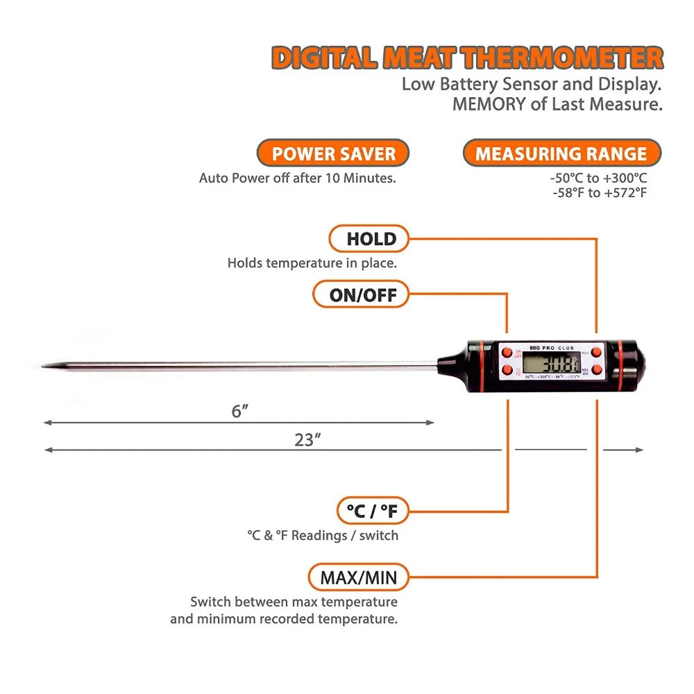 Achieve Perfect Cooking Results with the Cooking Thermometer