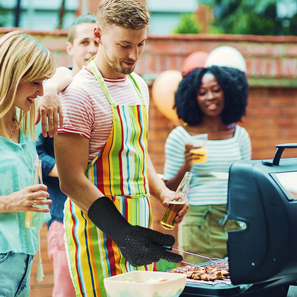 Extreme Heat Resistant BBQ Gloves - Aramid Safety Gloves