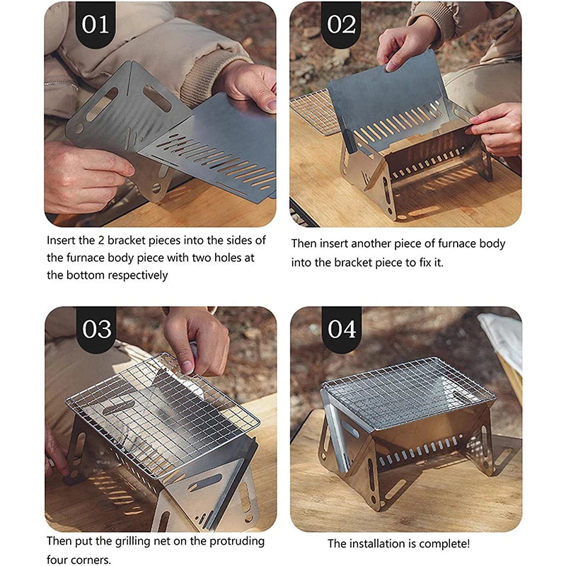 Multifunctional Grill Rack for Versatile Cooking Options
