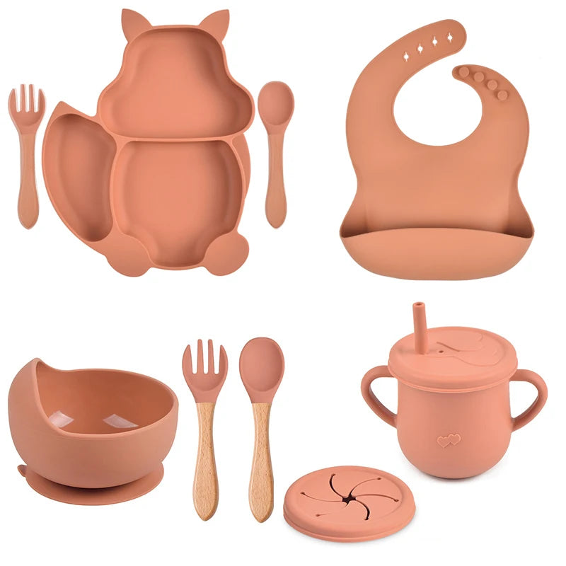 Silicone Baby Dinnerware Set -3