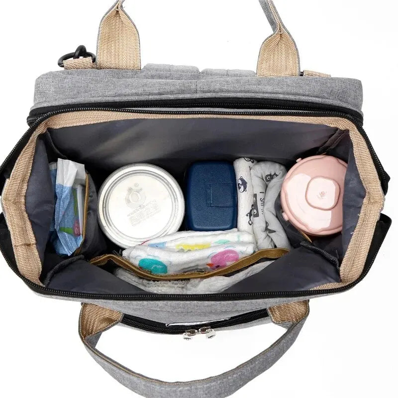 Smart Mom, Happy Baby: Diaper Bags for Moms - Maternity Travel Essentials, Nappy Changing Backpack with Stroller Organizer, Perfect for On-the-Go! - AGTC