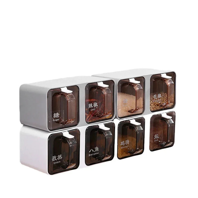Neat kitchen storage