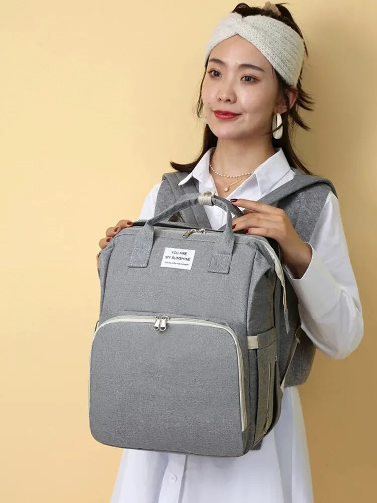Smart Mom, Happy Baby: Diaper Bags for Moms - Maternity Travel Essentials, Nappy Changing Backpack with Stroller Organizer, Perfect for On-the-Go! - AGTC
