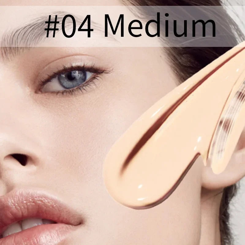 Matte Perfection: SEPORA 6-Color Liquid Foundation - 30ml for Oil Control, Waterproof, Full Coverage, and Natural Concealer Base Makeup. - AGTC