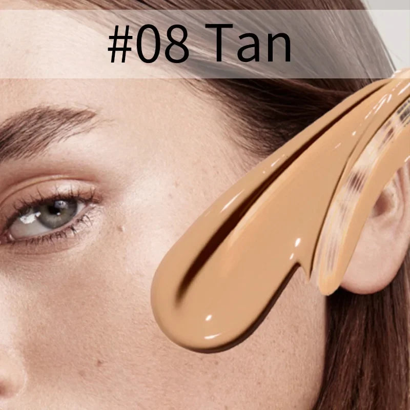 Matte Perfection: SEPORA 6-Color Liquid Foundation - 30ml for Oil Control, Waterproof, Full Coverage, and Natural Concealer Base Makeup. - AGTC