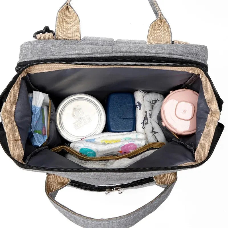 Smart Mom, Happy Baby: Diaper Bags for Moms - Maternity Travel Essentials, Nappy Changing Backpack with Stroller Organizer, Perfect for On-the-Go! - AGTC