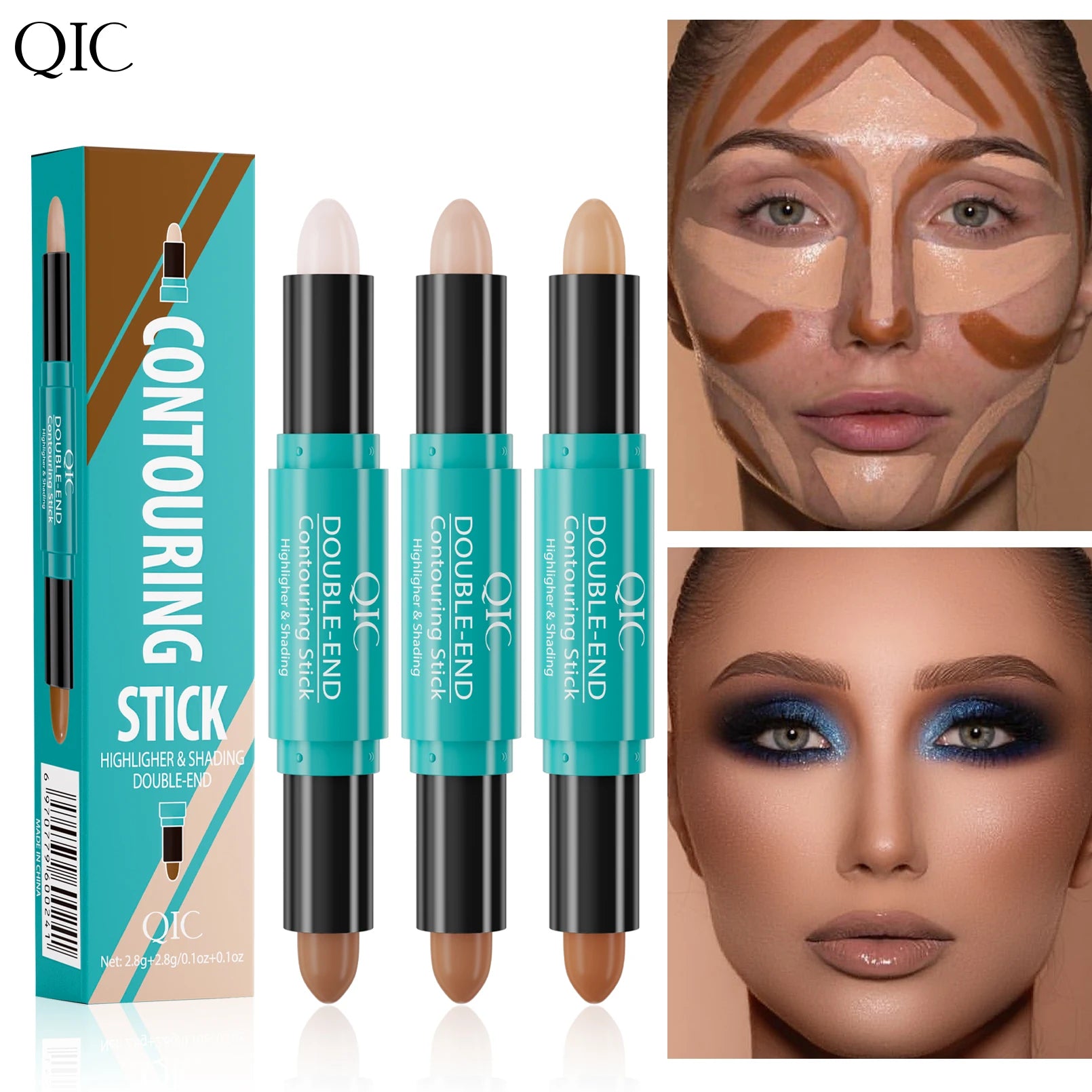 Long-Lasting Face Foundation Concealer Pen - Dark Circles Corrector Stick
