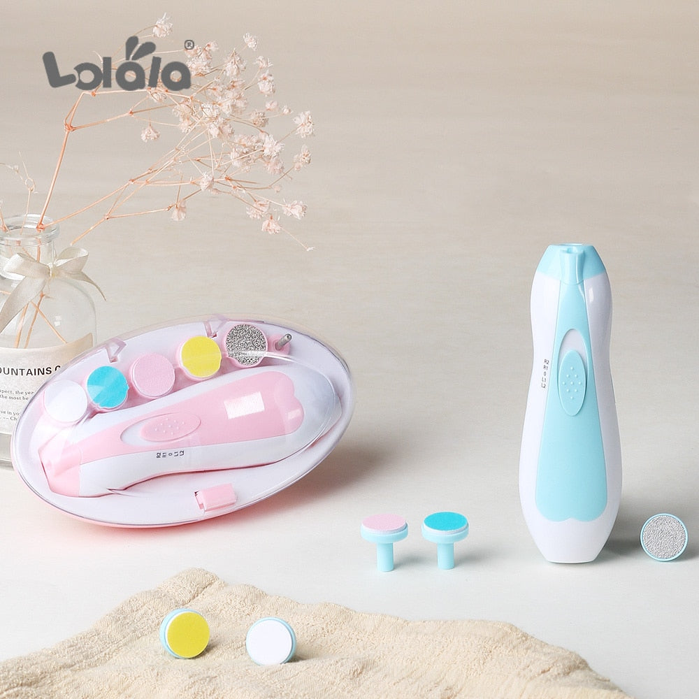 Quiet Electric Baby Nail Trimmer with LED Light, Safe and Easy to Use Nail Filer Clippers for Newborns and Toddlers - AGTC