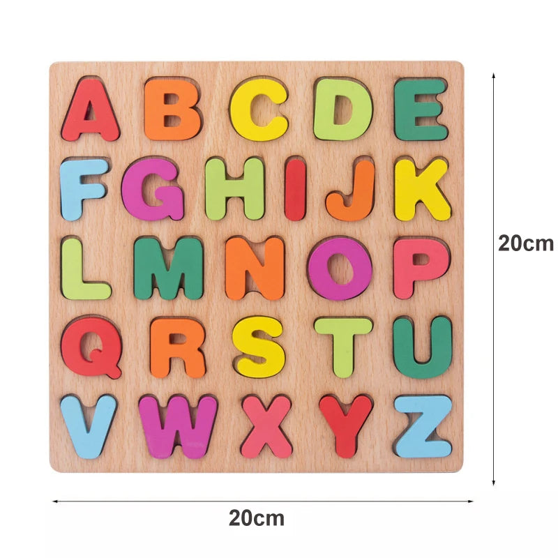 Discover & Learn: Montessori Wooden Puzzle Hand Grab Boards - Engaging Jigsaw with Cartoon Vehicles and Animals for Early Education in Children. - AGTC