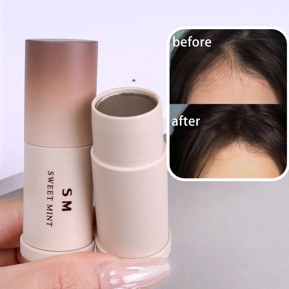 Waterproof hair root cover-up