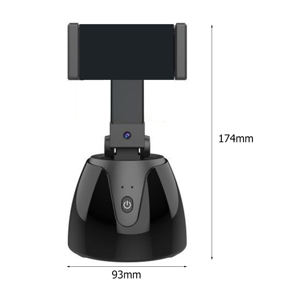 Auto Face Tracking Gimbal Stabilizer Phone Tripod Accessories 360 Rotation Live Smart AI Follow-Up Photo Vlog Video Recorder - AGTC