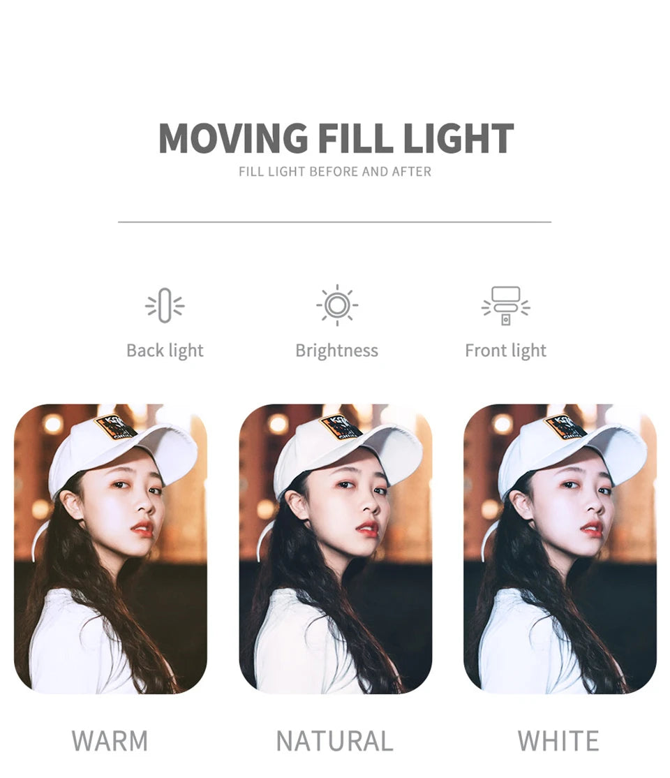 2023 Gimbal Stabilizer with Fill Light - AGTC