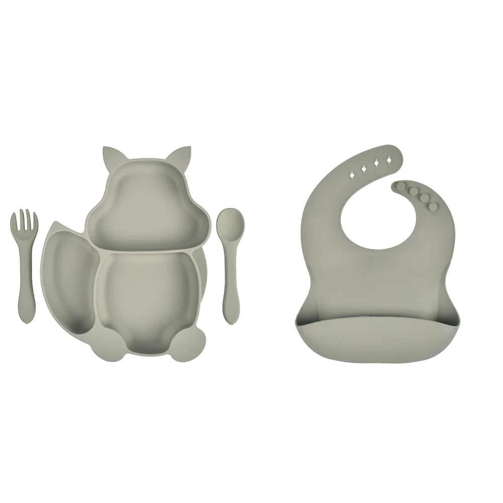 Silicone Baby Dinnerware Set-10