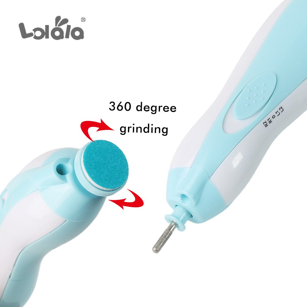 Quiet Electric Baby Nail Trimmer with LED Light, Safe and Easy to Use Nail Filer Clippers for Newborns and Toddlers - AGTC