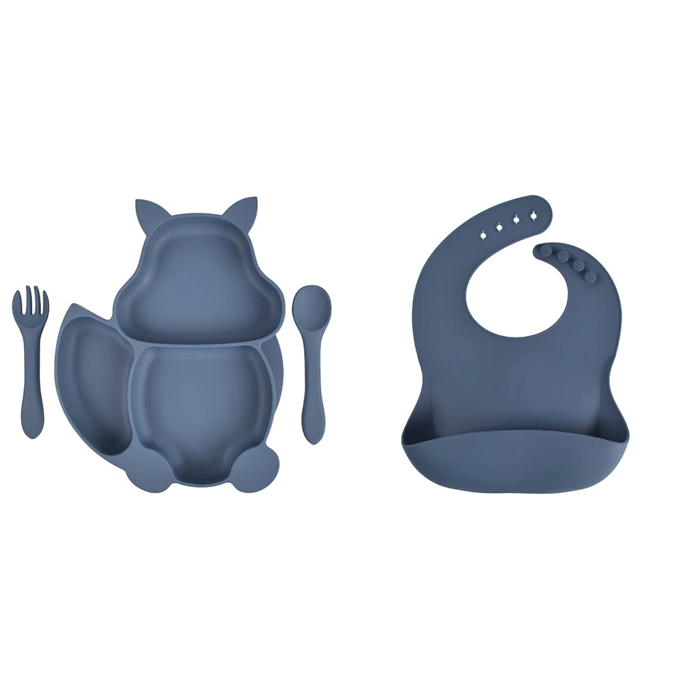 Silicone Baby Dinnerware Set-11