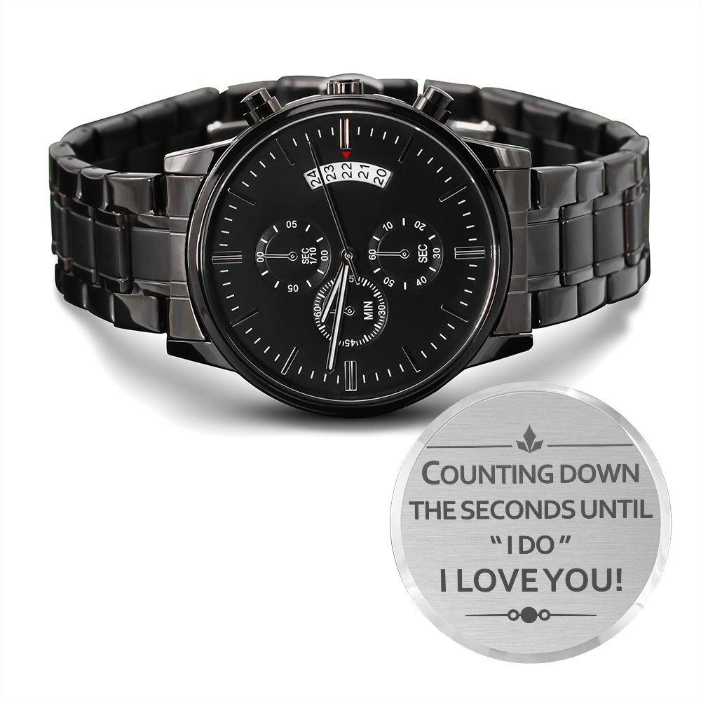 Future husband engraved message watch. Say it with Love <3 - AGTC