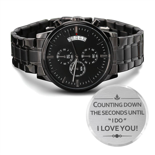 Future husband engraved message watch. Say it with Love <3 - AGTC