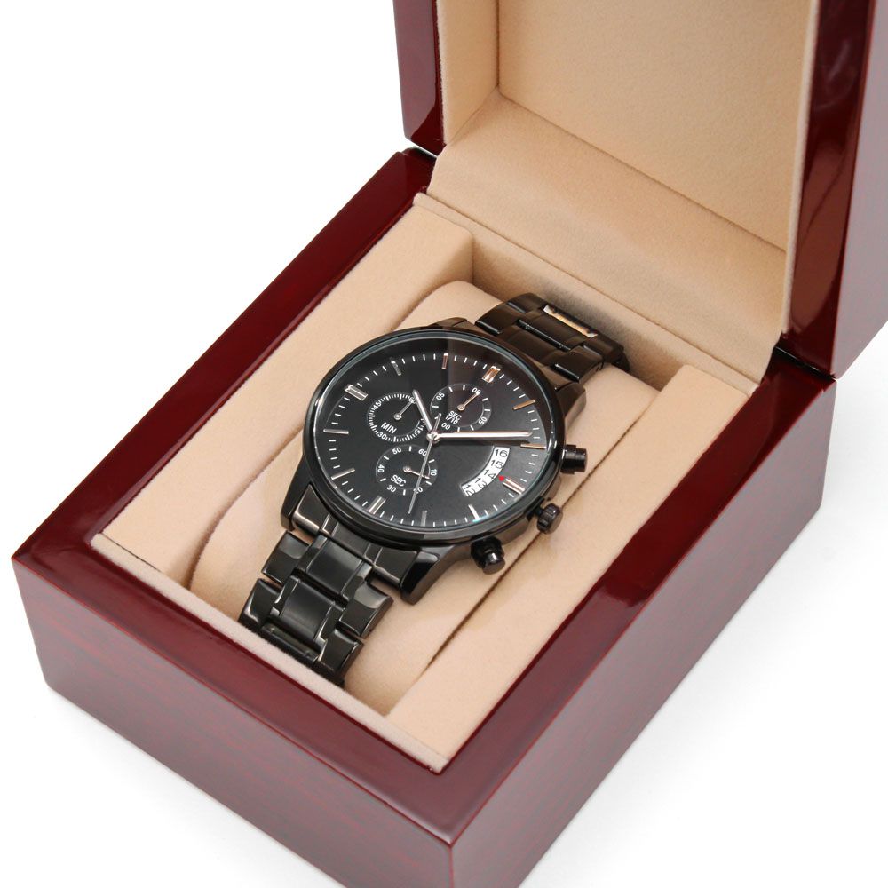 Future husband engraved message watch. Say it with Love <3 - AGTC