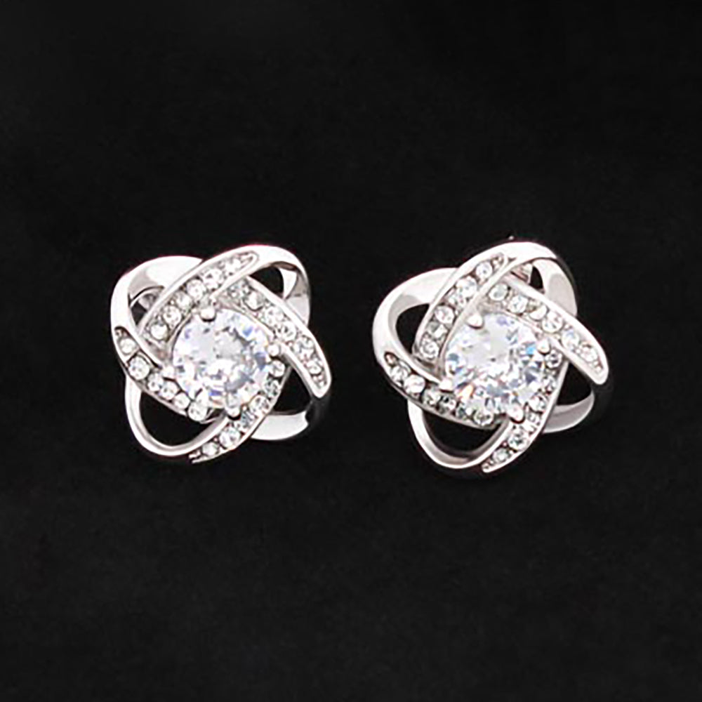 Love Knot Stud Earrings - AGTC