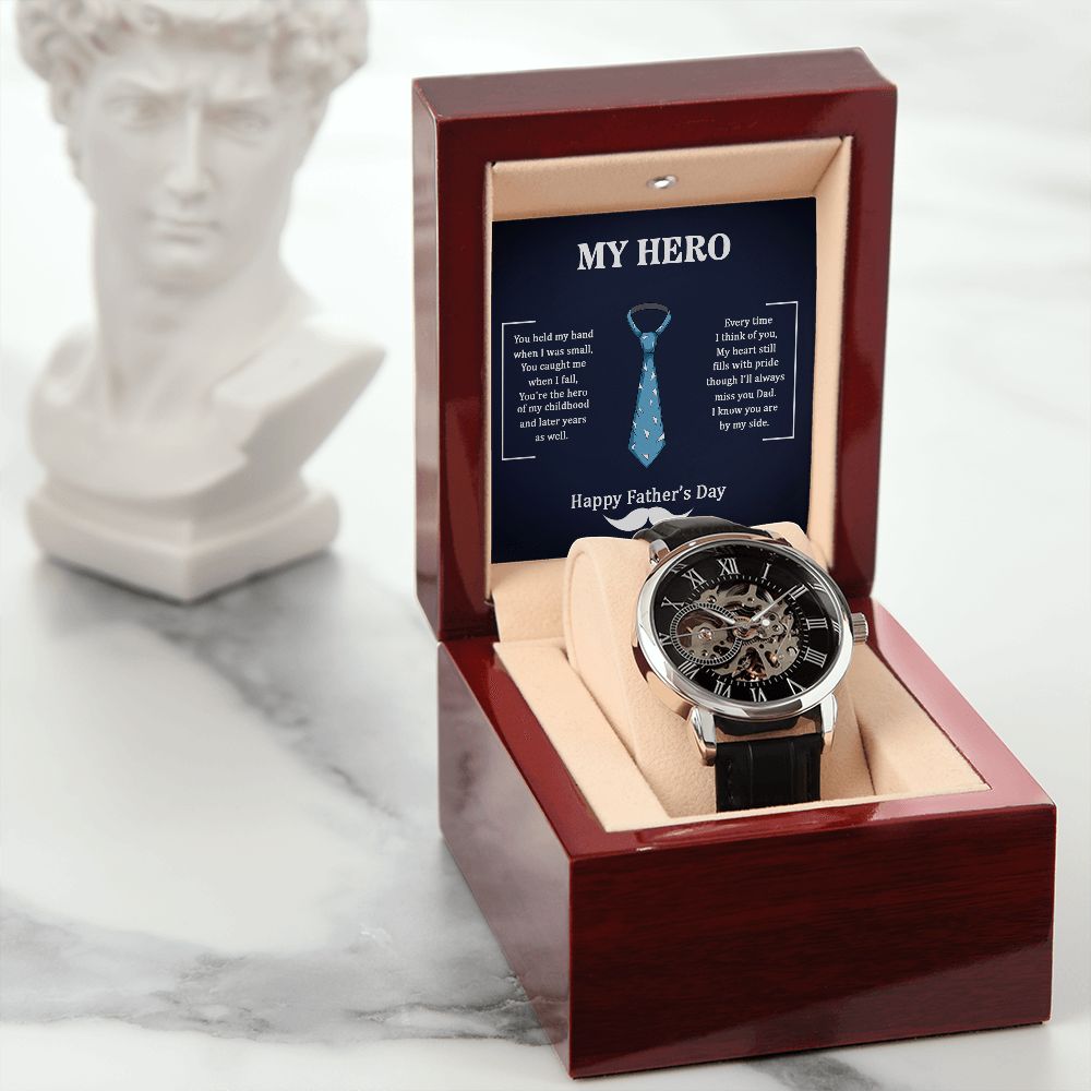 Timeless Love for Dad: Give Him the Gift of Memories this Father's Day with a Personalized Watch Box. - AGTC