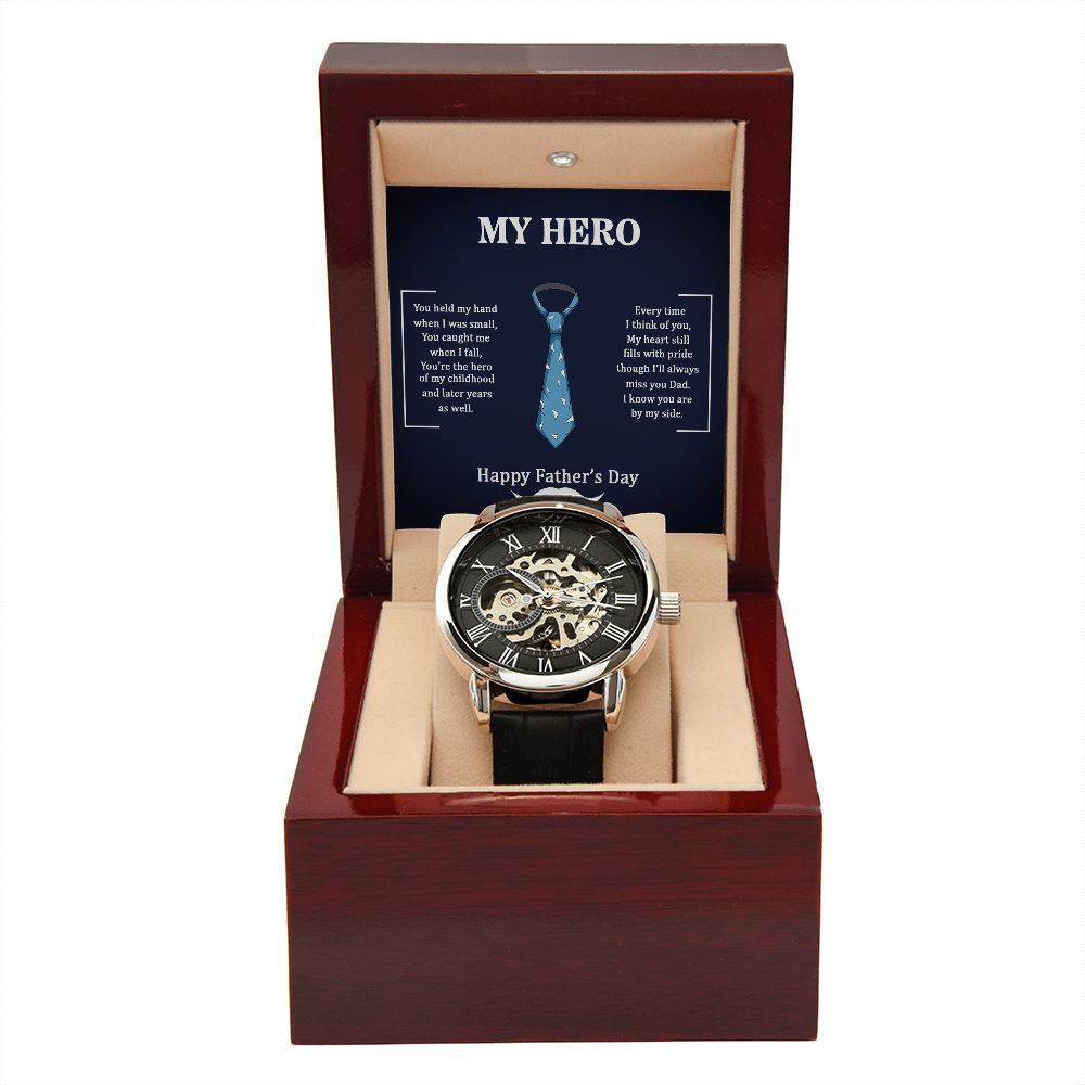 Timeless Love for Dad: Give Him the Gift of Memories this Father's Day with a Personalized Watch Box. - AGTC