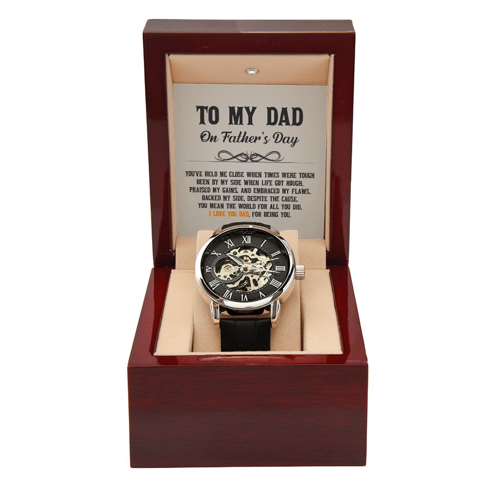 An Unforgettable Father's Day: Show Your Love with a Personalized Watch Box and a Touching Message - AGTC