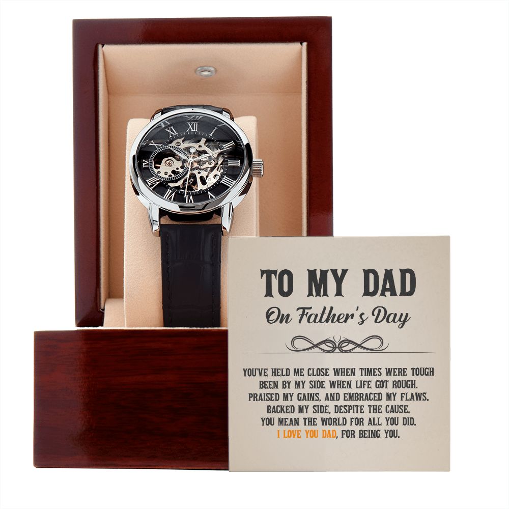 An Unforgettable Father's Day: Show Your Love with a Personalized Watch Box and a Touching Message - AGTC