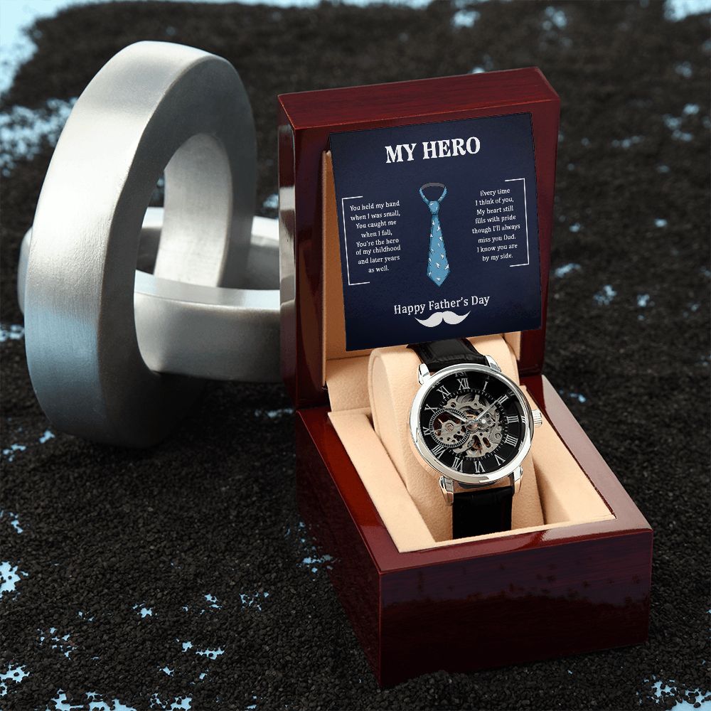 Timeless Love for Dad: Give Him the Gift of Memories this Father's Day with a Personalized Watch Box. - AGTC