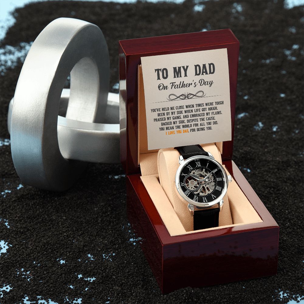 An Unforgettable Father's Day: Show Your Love with a Personalized Watch Box and a Touching Message - AGTC