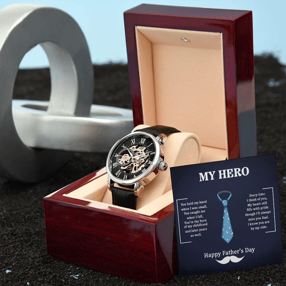 Timeless Love for Dad: Give Him the Gift of Memories this Father's Day with a Personalized Watch Box. - AGTC