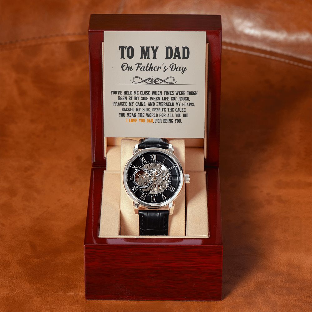 An Unforgettable Father's Day: Show Your Love with a Personalized Watch Box and a Touching Message - AGTC
