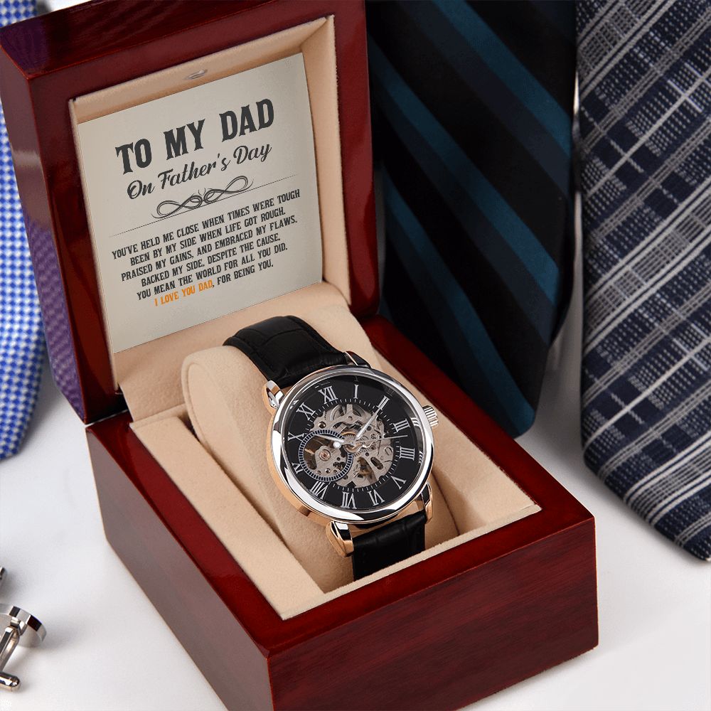 An Unforgettable Father's Day: Show Your Love with a Personalized Watch Box and a Touching Message - AGTC