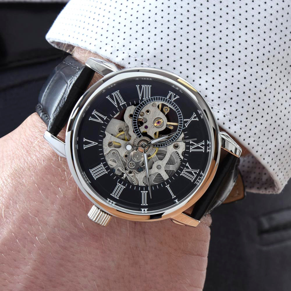 An Unforgettable Father's Day: Show Your Love with a Personalized Watch Box and a Touching Message - AGTC
