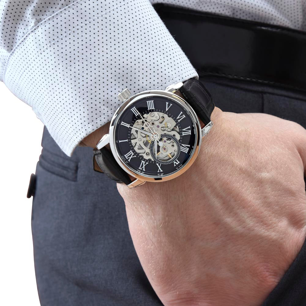An Unforgettable Father's Day: Show Your Love with a Personalized Watch Box and a Touching Message - AGTC