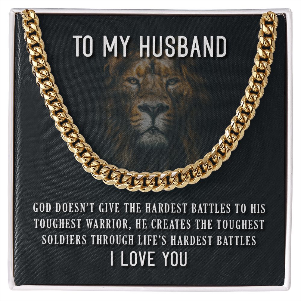 Style and Strength Combined: Cuban Link Chain for Your Husband - AGTC