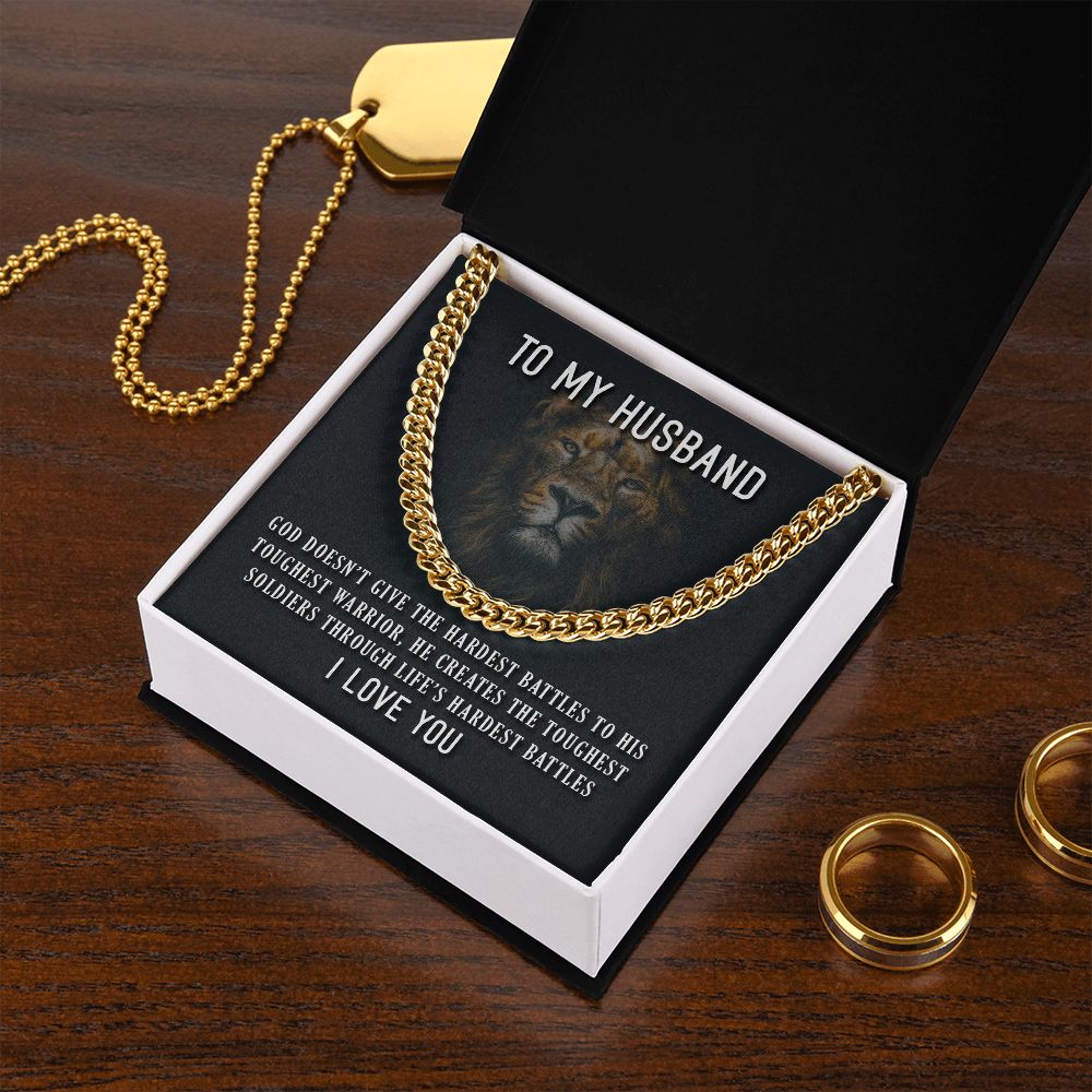 Style and Strength Combined: Cuban Link Chain for Your Husband - AGTC