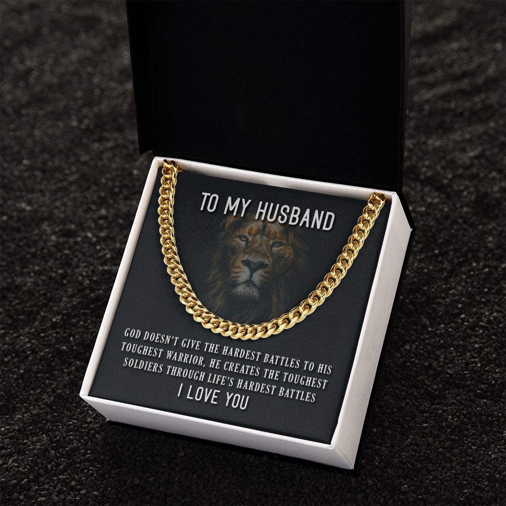 Style and Strength Combined: Cuban Link Chain for Your Husband - AGTC